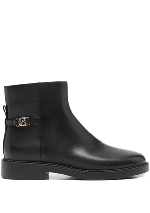 Michael Michael Kors side-zip leather ankle boots - Black