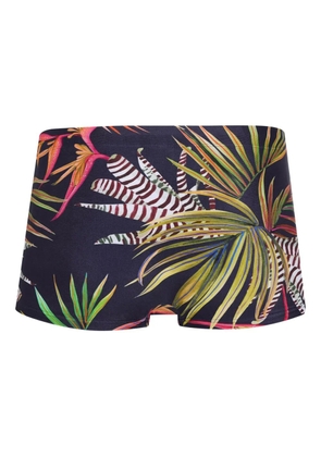 Lygia & Nanny floral-print swim shorts - Blue