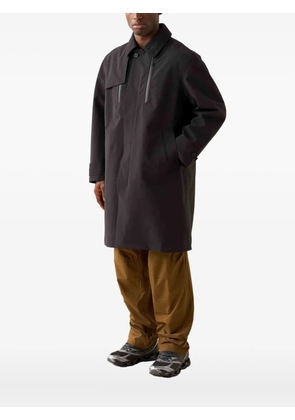 Mizuno zip- detail coat - Black