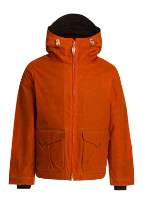 Ceccarelli hooded cotton jacket - Orange