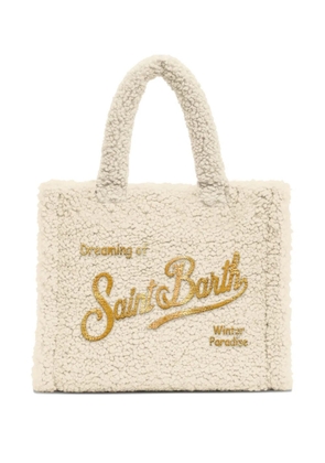 MC2 Saint Barth Vanity faux-fur tote bag - Neutrals
