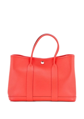Hermès Pre-Owned Garden Party Leather 30 tote bag - Red