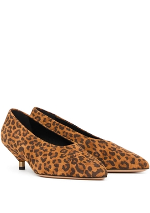ISABEL MARANT 45mm Ebisa pumps - Brown