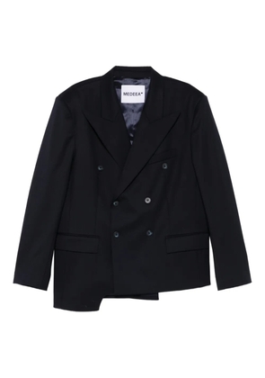 MEDEEA asymmetrical double-breasted blazer - Blue