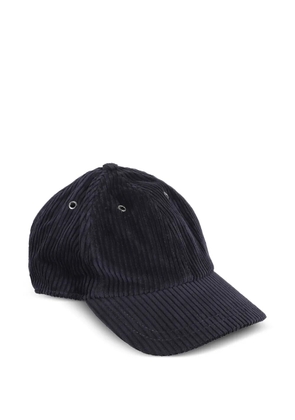 ASPESI corduroy eyelet cap - Blue
