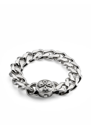 Emanuele Bicocchi logo-engraved bracelet - Silver