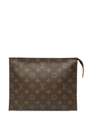 Louis Vuitton Pre-Owned 1990 Monogram Toiletry Pouch 26 clutch bag - Brown