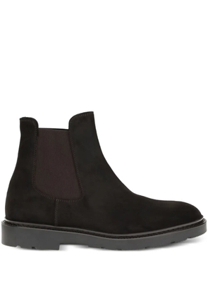 Fratelli Rossetti elastic-panel suede boots - Brown