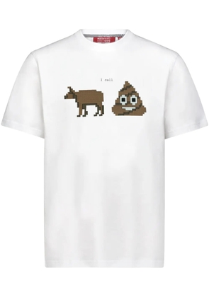 Mostly Heard Rarely Seen 8-Bit I Call t-shirt - White