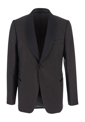 Emporio Armani single-breasted blazer - Black