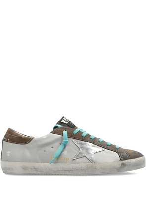 Golden Goose Super-Star distressed sneakers - White