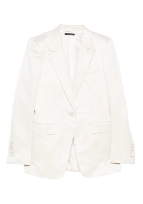 TOM FORD flap-pocket single-breasted blazer - Neutrals