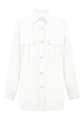 P.A.R.O.S.H. patch-pocket shirt - White
