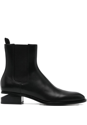 Pre-Owned Alexander Wang Kane leather chelsea boots - Black