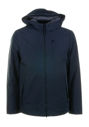 People Of Shibuya Shikoku hooded zip jacket - Blue