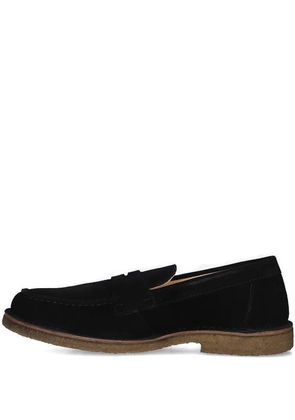 Astorflex suede penny-strap loafers - Black