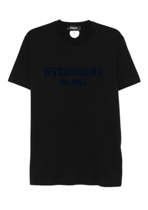 DSQUARED2 logo-print cotton T-shirt - Black