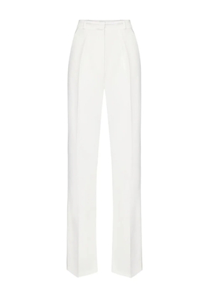 Elisabetta Franchi tuxedo-detail trousers - White