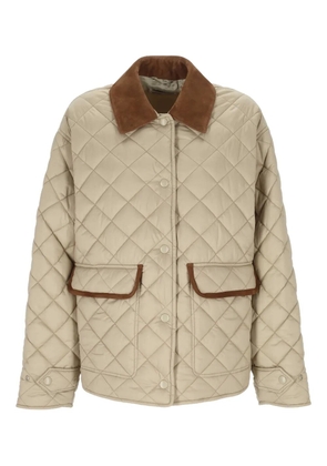 Miu Miu recycled polyester jacket - Brown