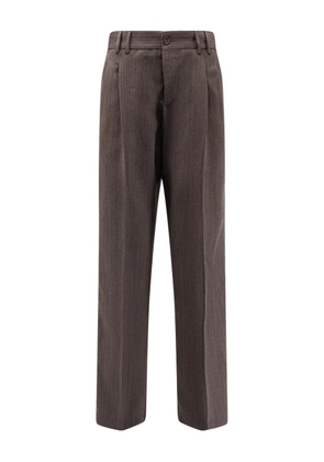 PT Torino Michael wool trousers - Brown