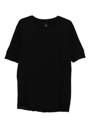 Thom Krom raw-edge crew-neck T-shirt - Black