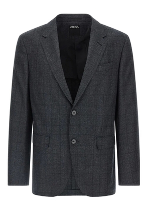 Zegna Prince of Wales-check suit - Grey