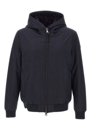 Duno hooded zip-front jacket - Blue