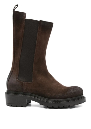 Metisse 40mm Beatles elastic-panel suede boots - Brown