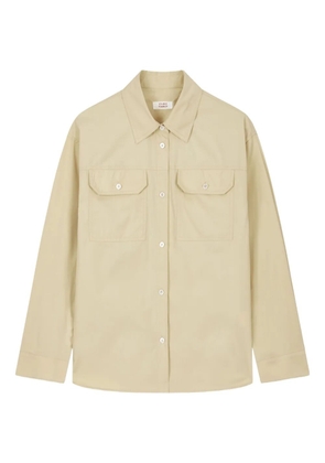 TOMBOY utility-pockets shirt - Neutrals