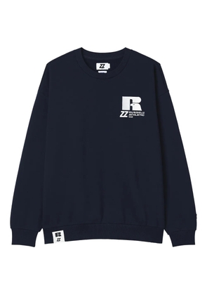 izzue x Russell Athletic logo-print sweatshirt - Blue