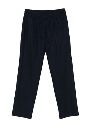 Herno drawstring straight-leg trousers - Blue