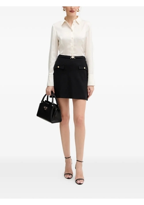 GUESS USA buckle pocket mini skirt - Black