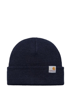 Carhartt WIP logo-patch beanie - Blue