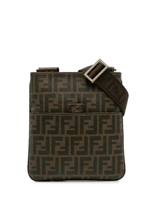 Fendi Pre-Owned 2010-2025 Zucca Spalmati crossbody bag - Brown