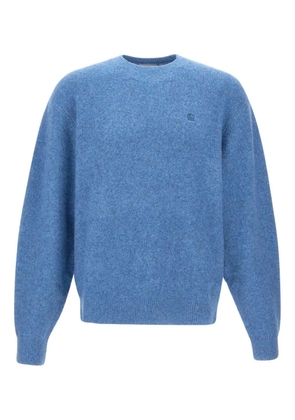 Carhartt WIP Curtis embroidered logo ribbed-hem sweater - Blue