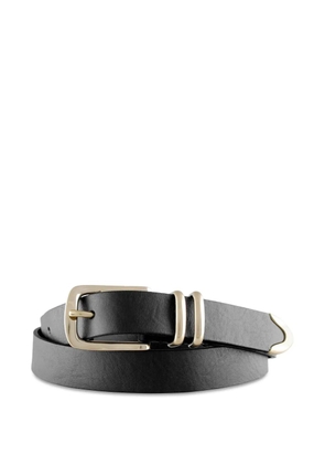Molebo leather belt - Black