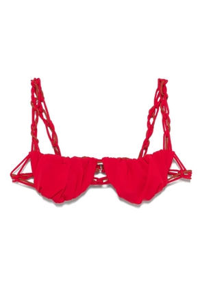 Isa Boulder reversible bikini top - Red