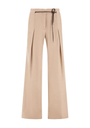 Herno belted trousers - Brown