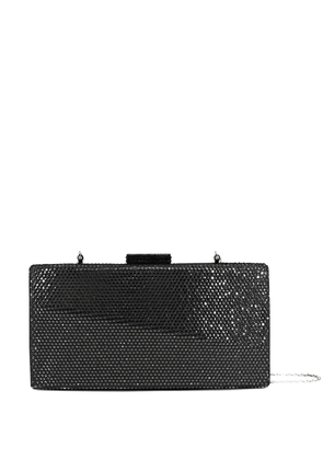 TWENTY FOURHAITCH embellished chain clutch bag - Black