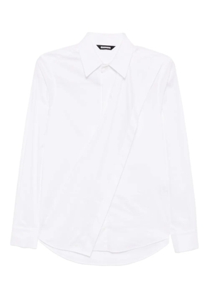 Moohong twisted shirt - White