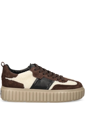 Kennel & Schmenger ZAP platform panelled sneakers - Brown