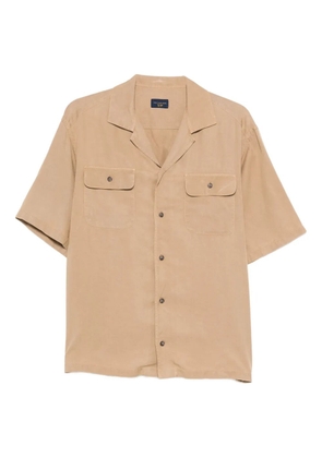 Paul & Shark double-pocket short-sleeve shirt - Brown