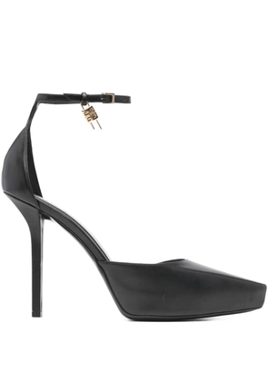 Givenchy Pre-Owned 110mm leather platform pumps - Black