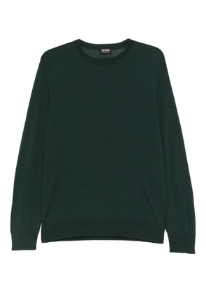 Zegna round-neck sweater - Green