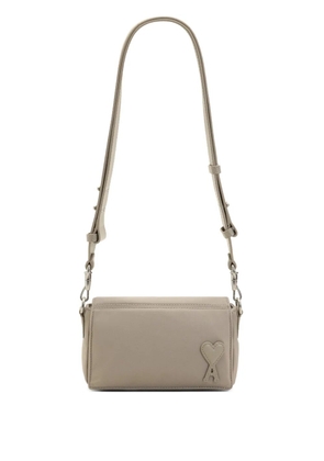 AMI Paris padded shoulder bag - Grey