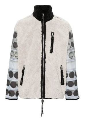 adidas x SFTM fleece jacket - Neutrals