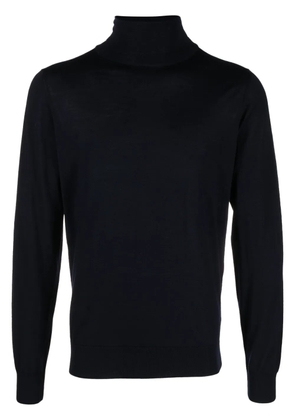 Piacenza Cashmere fine-knit wool jumper - Blue