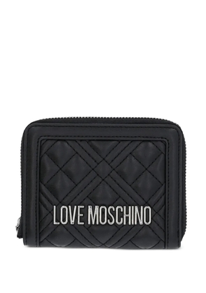 Love Moschino quilted wallet - Black