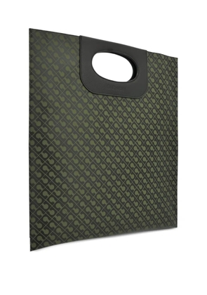 Gherardini cut-out handle tote bag - Green