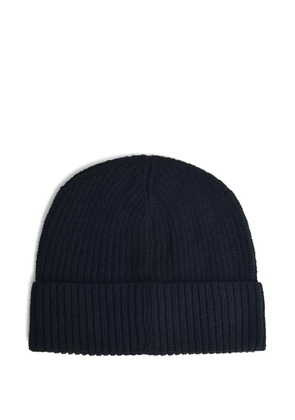SEVEN GAUGE ribbed turn-up beanie - Black